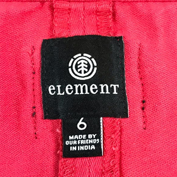 Element Womens Full Zip I Love Trees 2000s Vintage Style Crimson Skater Dress 6 - Picture 4 of 7